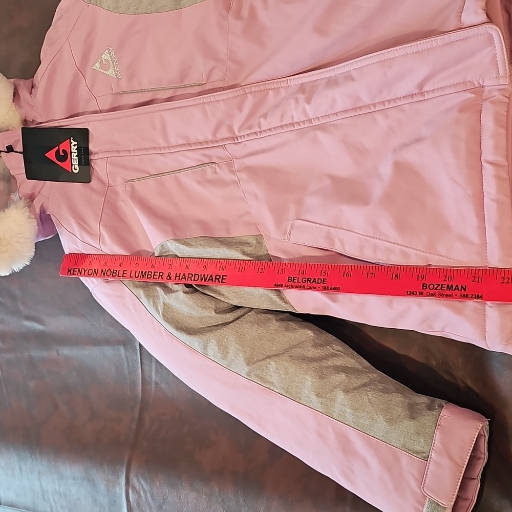 A1 Gerry Youth Girls Systems Jacket - GRAY PINK Sz M 10/12 - Picture 4 of 13